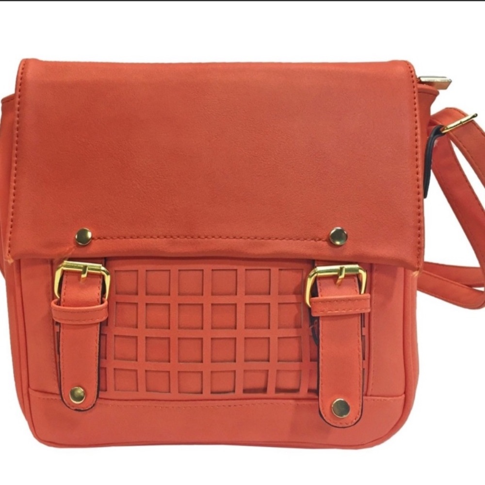 MODA NY NEW in package tangerine orange crossbody